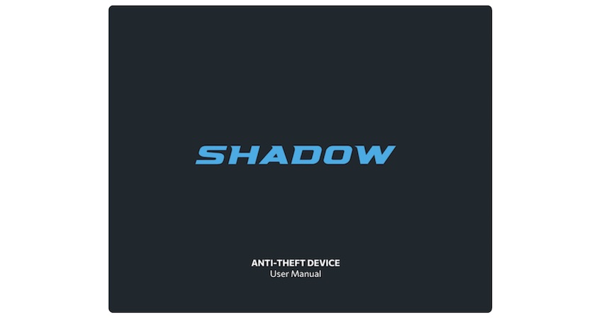 Shadow user manual Eng